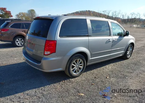 2014 Dodge Grand Caravan Sxt из США, поврежденный, VIN 2C4RDGCG7ER321429